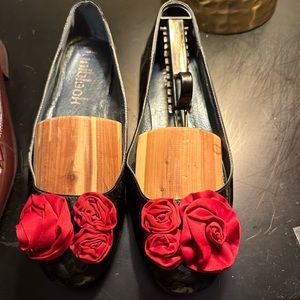 Dani Black patten now slipper shoe 9